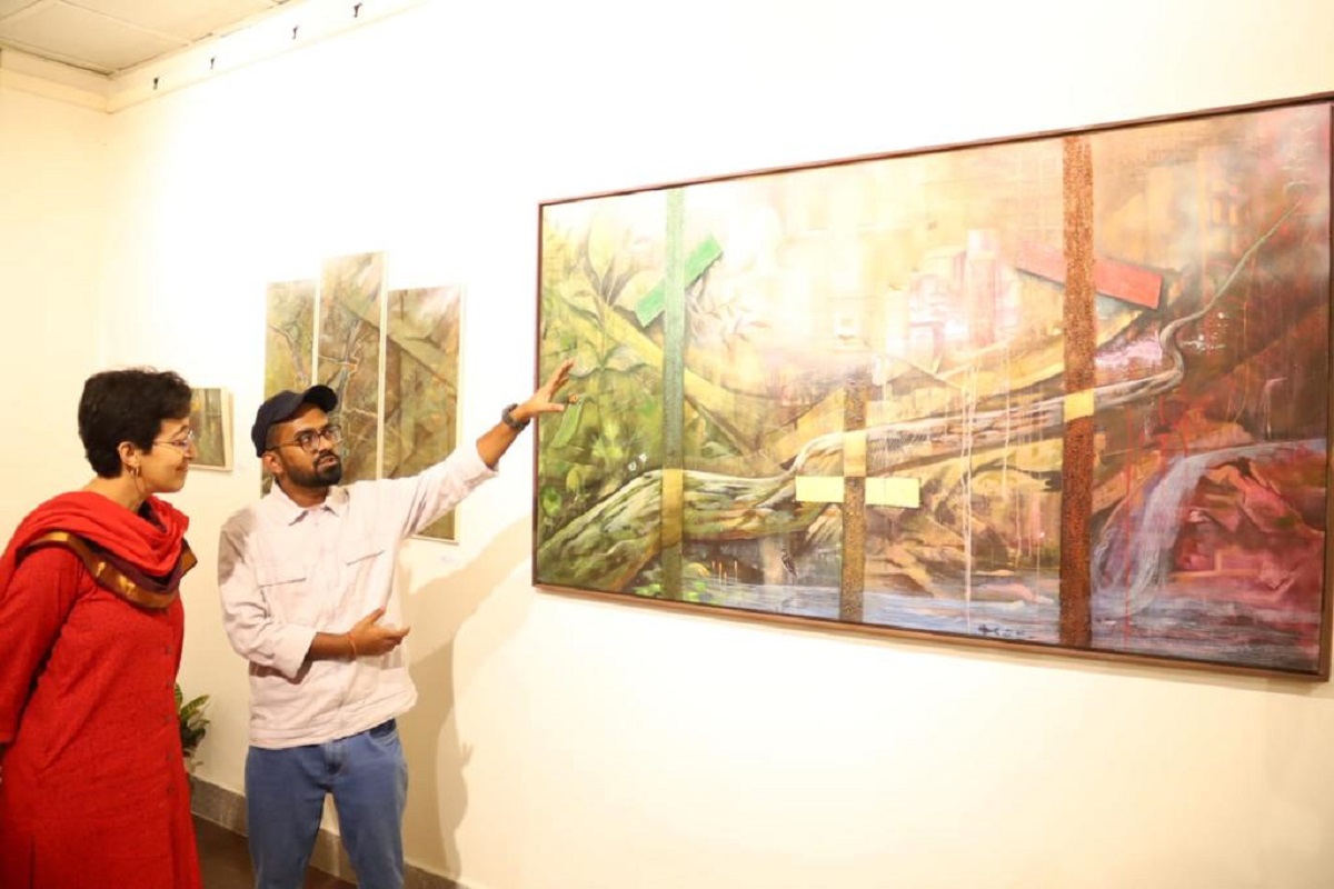 Atishi inaugurates 67th annual art exhibition