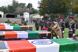 Army, civil officers pay homage to 5 soldiers killed in terrorist attack