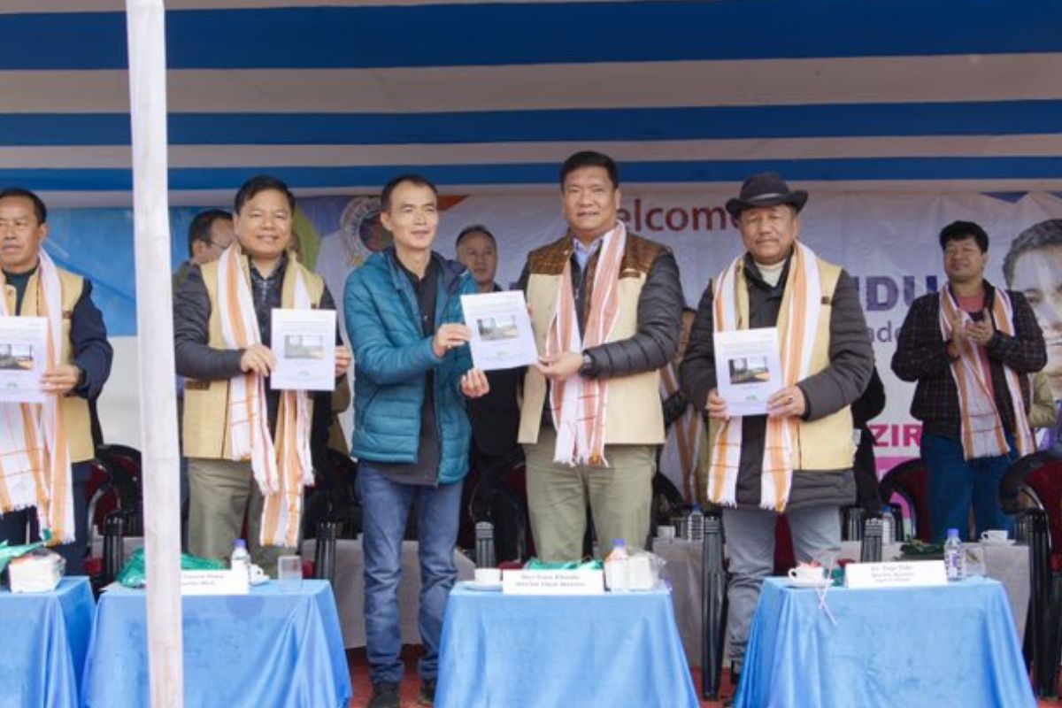 Arunachal CM Khandu inaugurates Tana Agyang View Point in Ziro