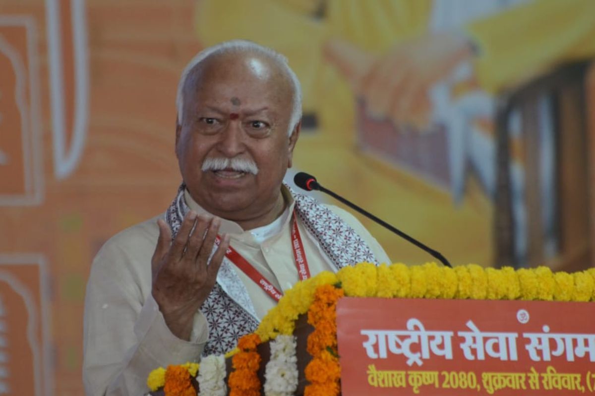 RSS chief Mohan Bhagwat to embark on three-day visit to Haryana’s Jind from today