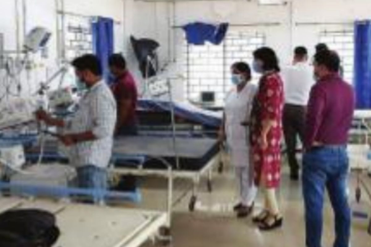 In drill, N Bengal hospitals check Covid preparedness