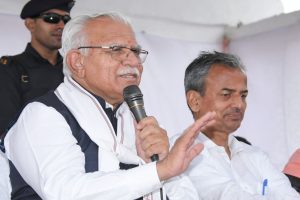 Haryana CM calls on villagers to put up a joint fight against drug abuse