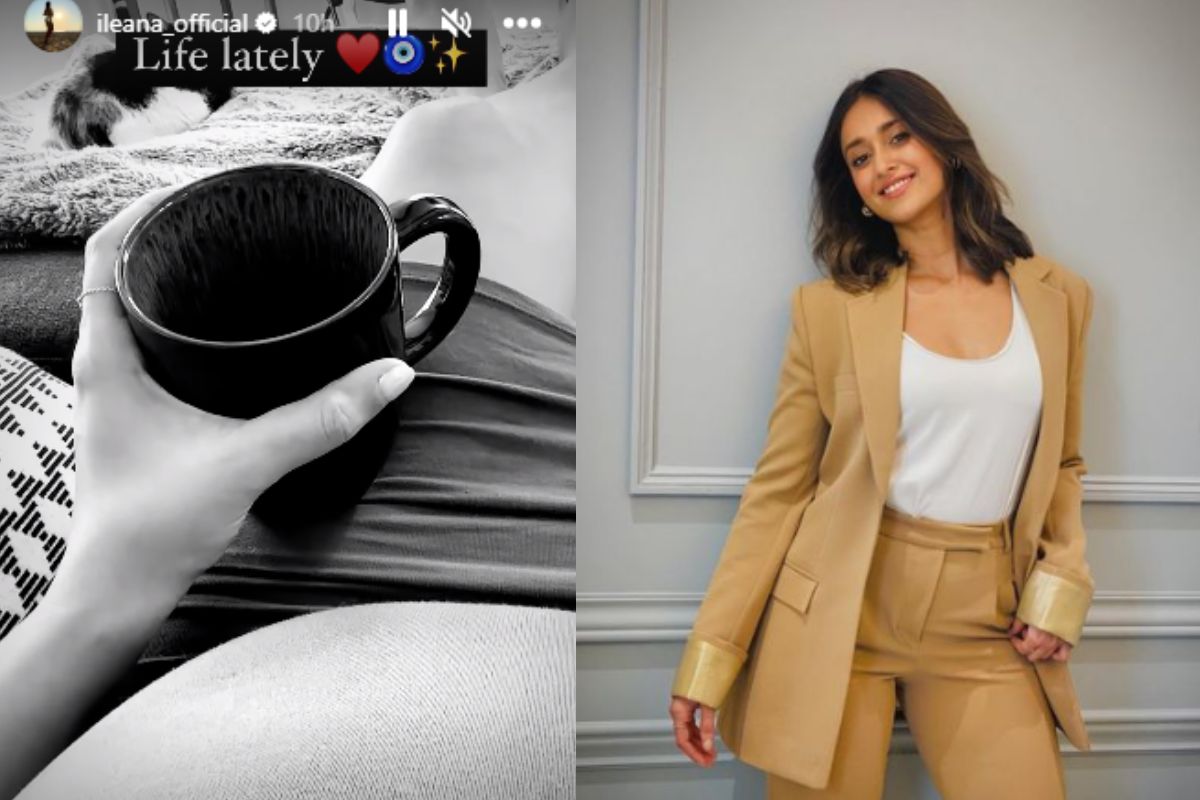 This is how mom-to-be Ileana D’Cruz enjoying her pregnancy phase