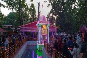 Kashmiri Pandits, locals celebrate Kheer Bhawani festival