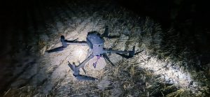 Another drone confiscated by BSF which was flown from across the border into Punjab.