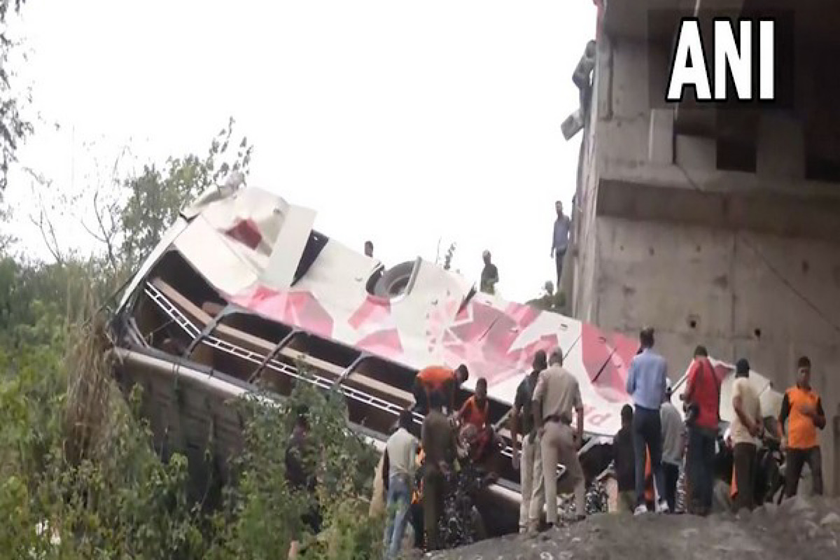 J-K: 7 killed after Katra-bound bus falls into gorge in Jammu