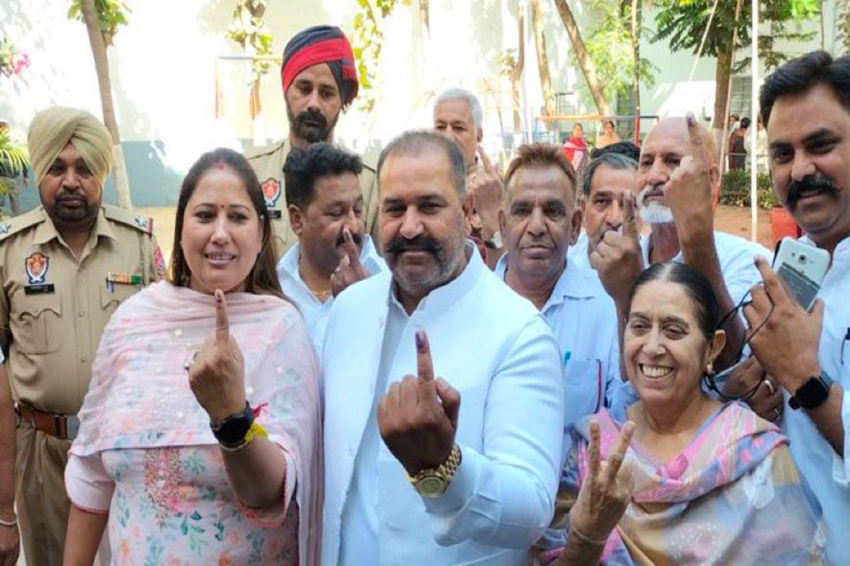Over 50% polling till 5 pm in Jalandhar by-election