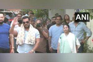 Salman Khan pays courtesy visit to Didi