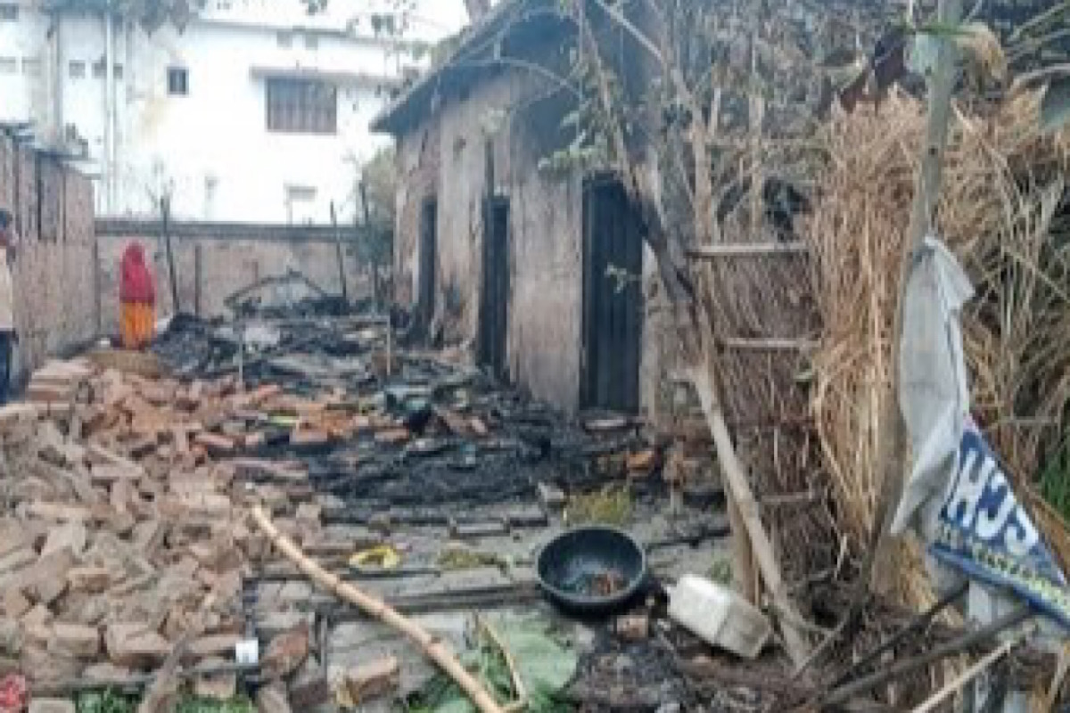 Four minor sisters killed in fire mishap in Bihar’s Muzaffarpur