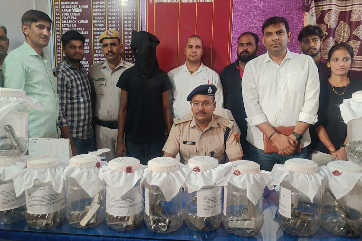 Haryana Police arrests inter-state illegal arms smuggler