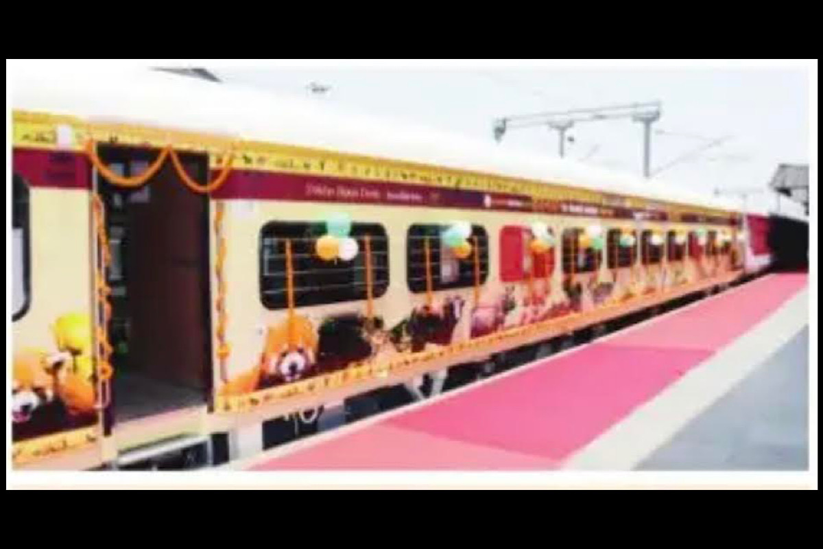 Bharat Gaurav train starts its journey from city