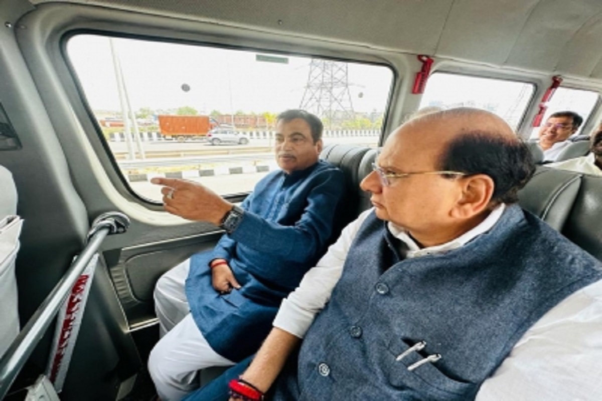 Dwarka Expressway: Gadkari inspects country’s first elevated highway