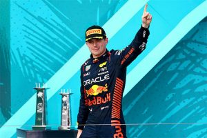 Formula 1: Max Verstappen overhauls Red Bull team-mate Sergio Perez to win Miami GP