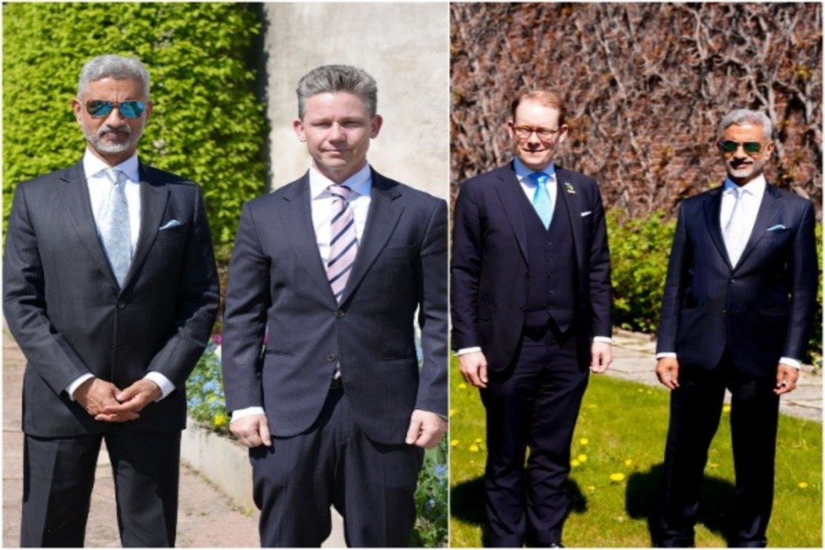 Jaishankar meets Sweden’s Defence, Foreign Ministers during his Stockholm trip