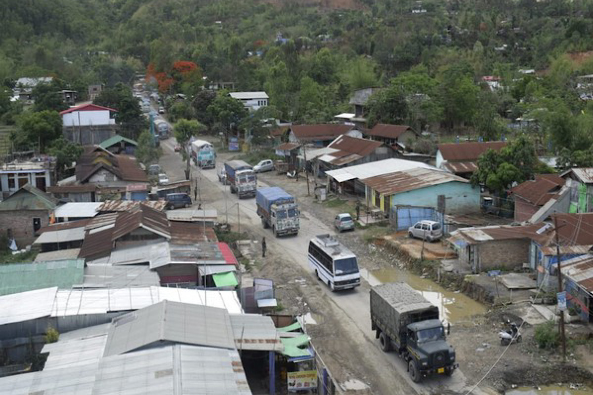 Manipur: Vehicular movement to Imphal restored, trucks carry essential supplies