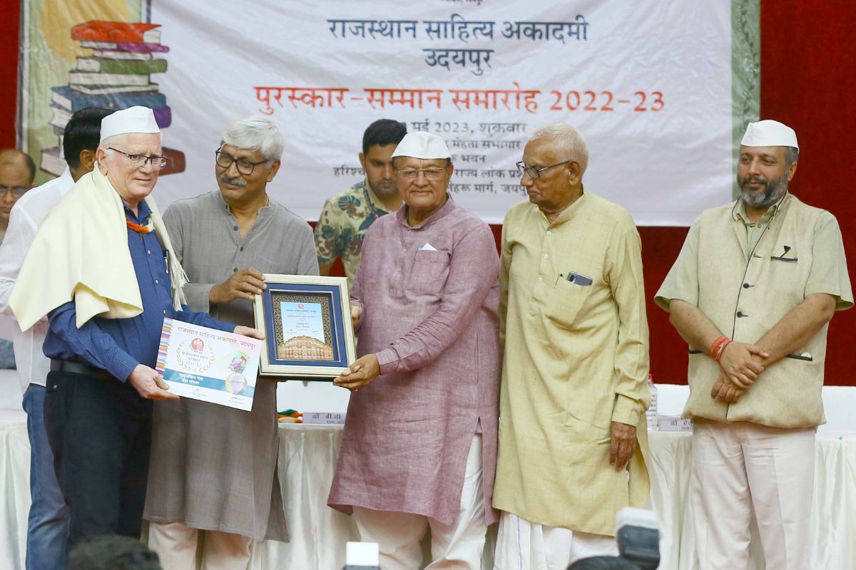 Statesman scribe among eight conferred Rajasthan Sahitya Academy award