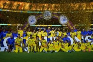 Jubilant CSK players dedicate fifth IPL title to retiring Ambati Rayudu