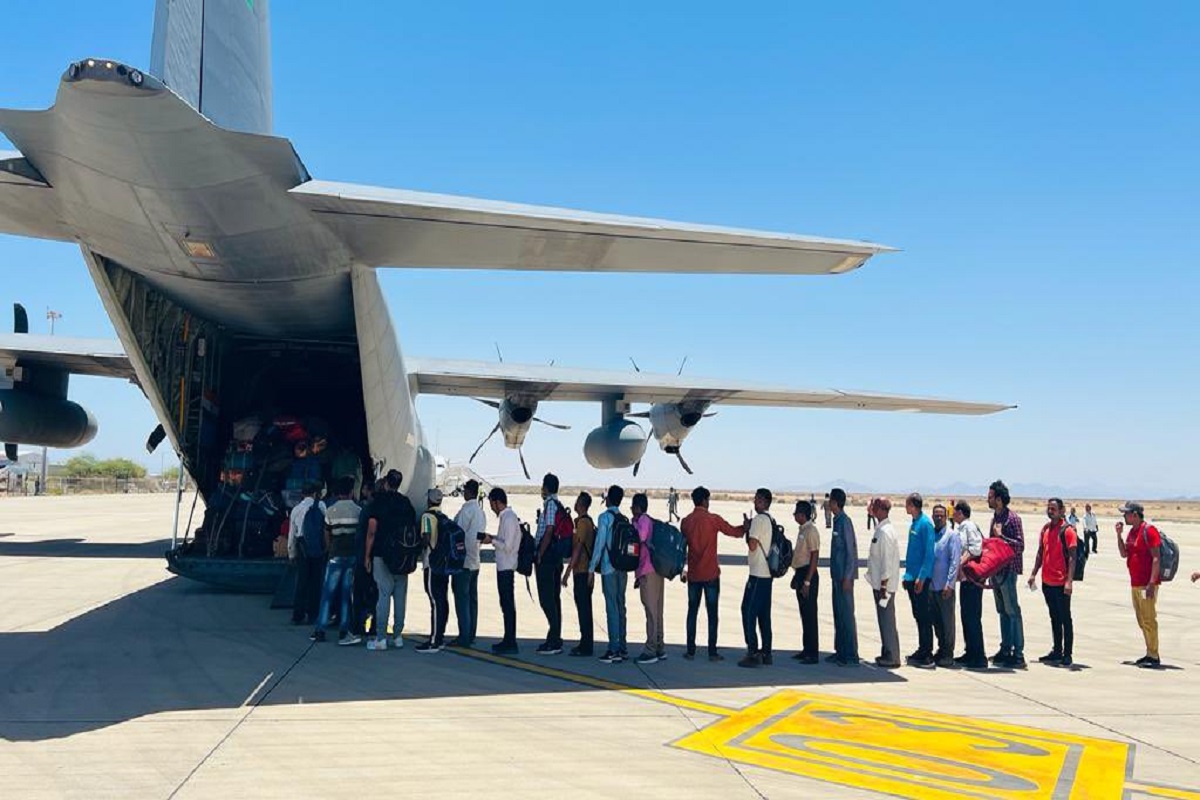 Operation Kaveri: 18th batch of Indian evacuees depart Port Sudan for Jeddah