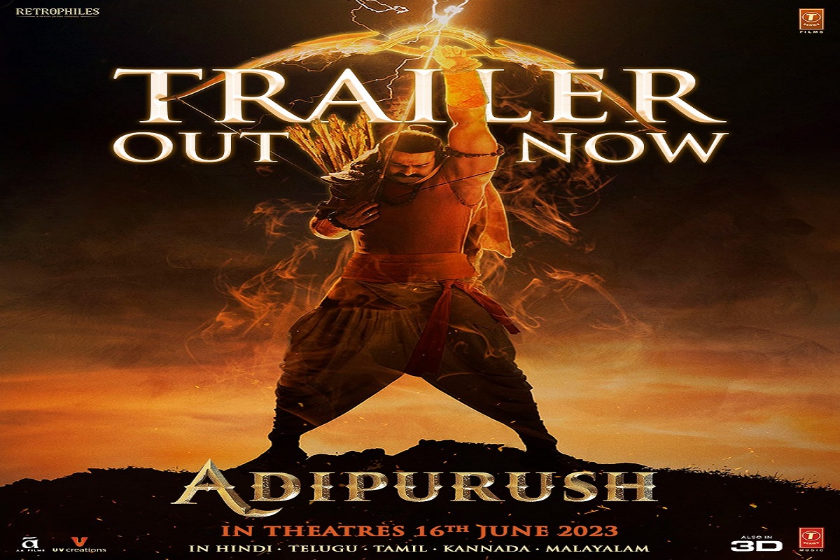 Prabhas, Kriti Sanon’s ‘Adipurush’ trailer out
