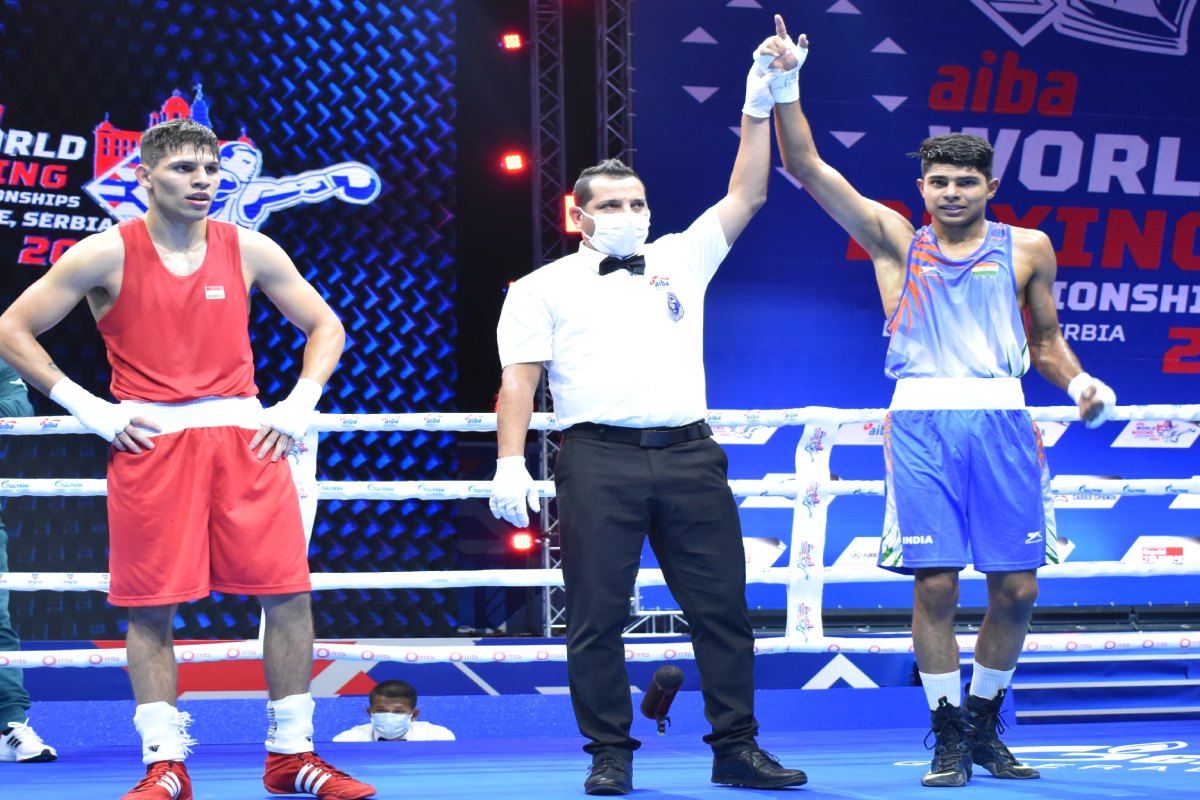 Nishant in pre-quarters of World Boxing Championship