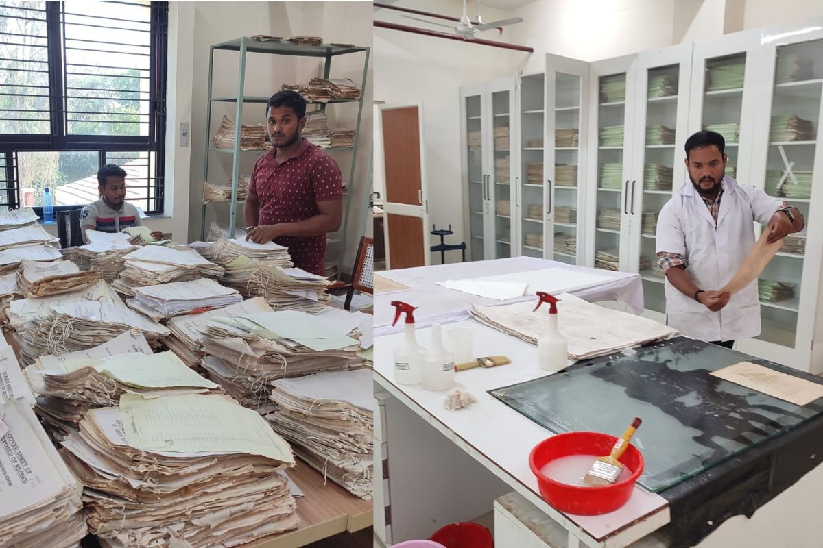 Centuries-old court manuscripts being preserved for posterity