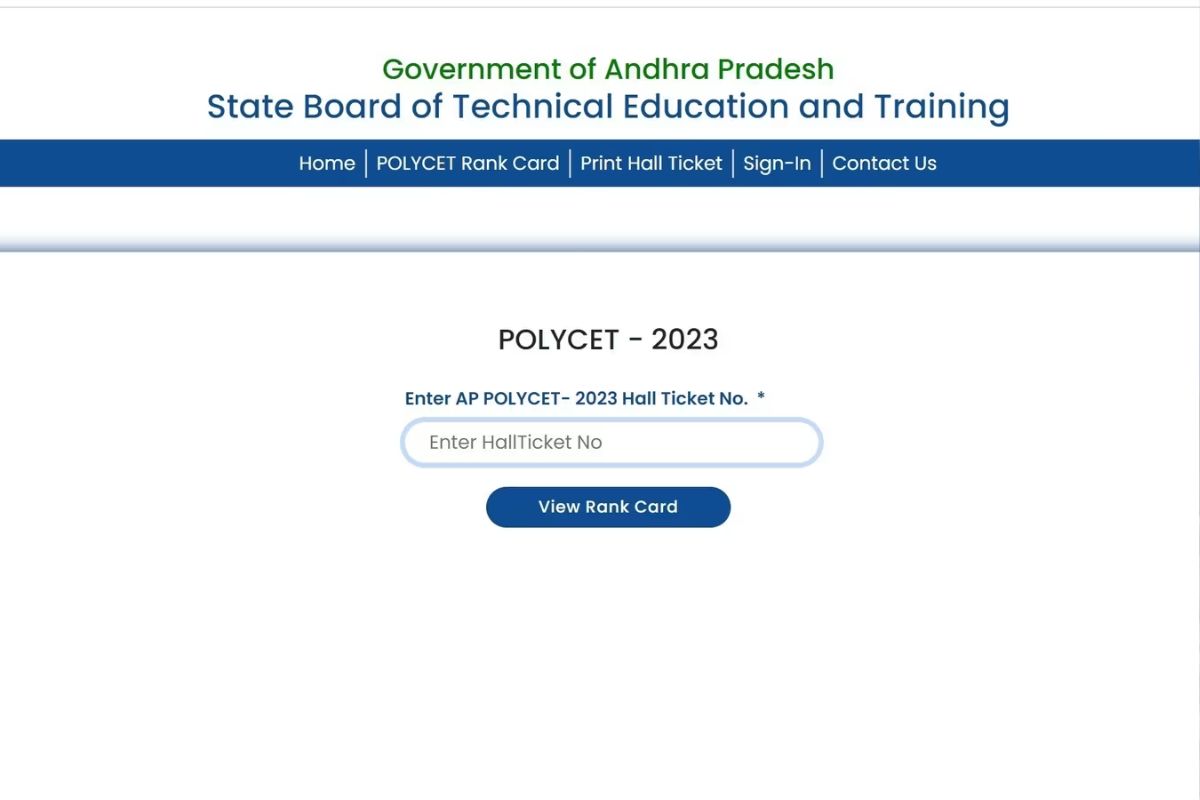AP POLYCET 2023 results out, access on polycetap.nic.in