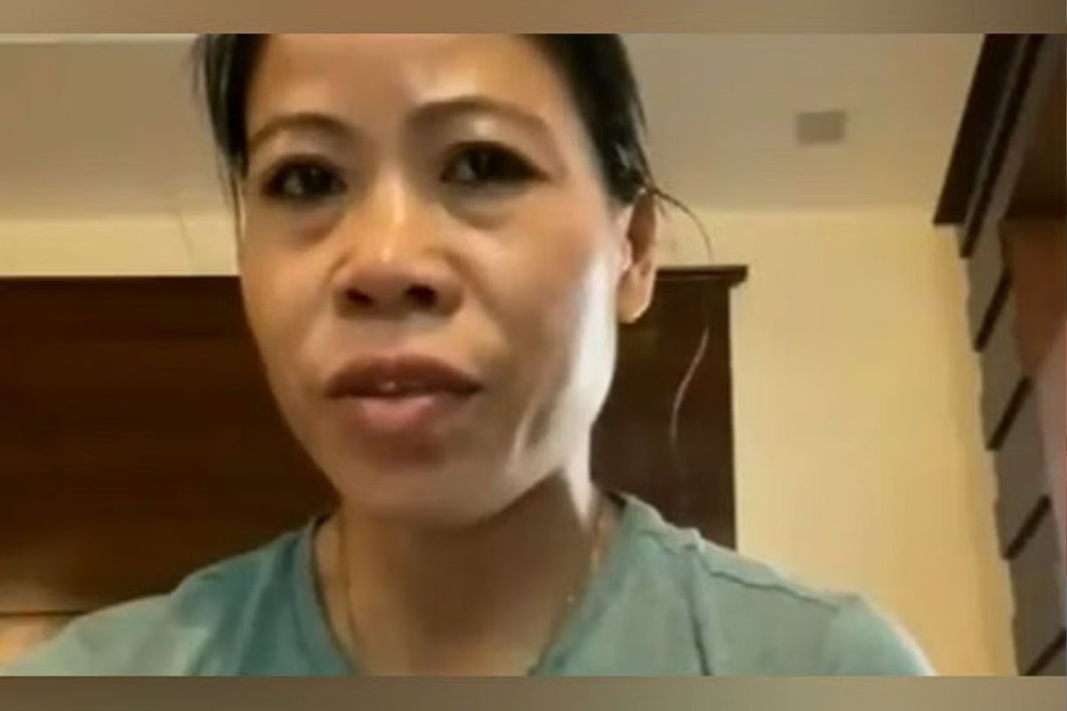“My state Manipur is burning”: Mary Kom makes emotional appeal to Centre for help