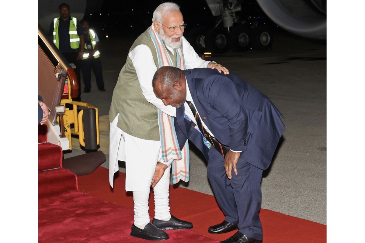 Christian by faith, why James Marape touched PM Modi’s feet, a Guv of a PNG province explains