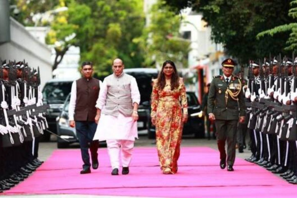 Rajnath Singh visits Maldives; holds talks on defence cooperation with Maldivian counterpart