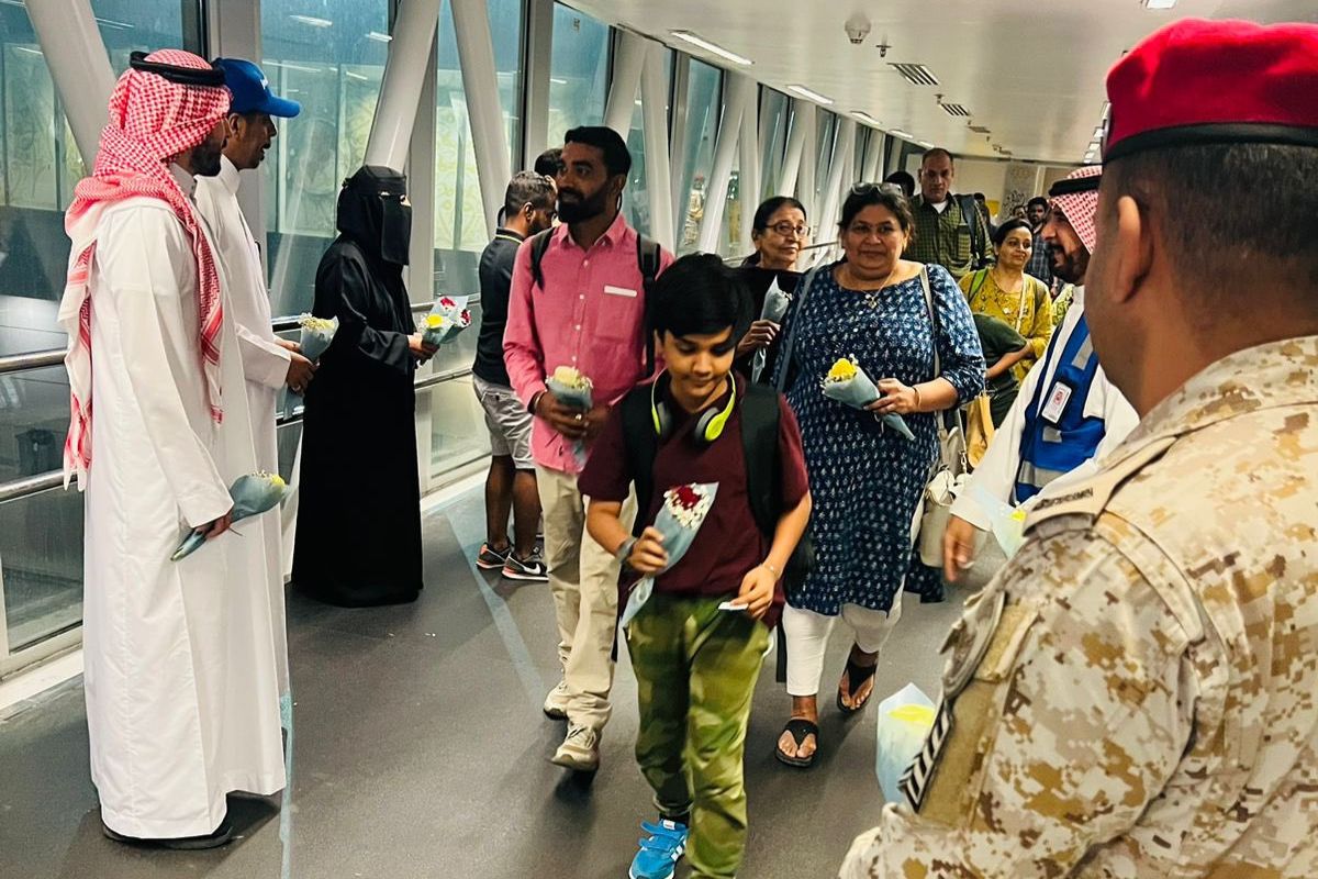 Operation Kaveri: 231 Indian evacuees leave Jeddah in Ahmedabad-bound flight