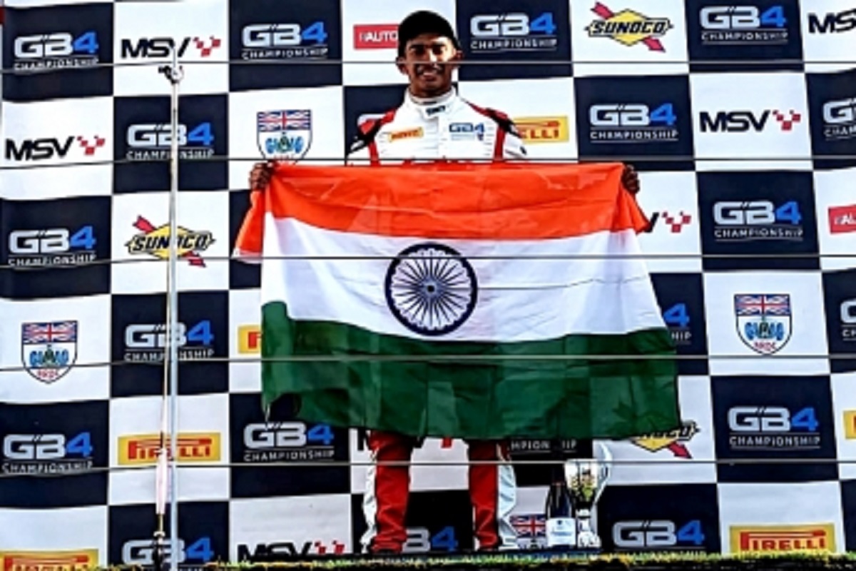 Ruhaan Alva clinches podium in GB4 single-seater championship