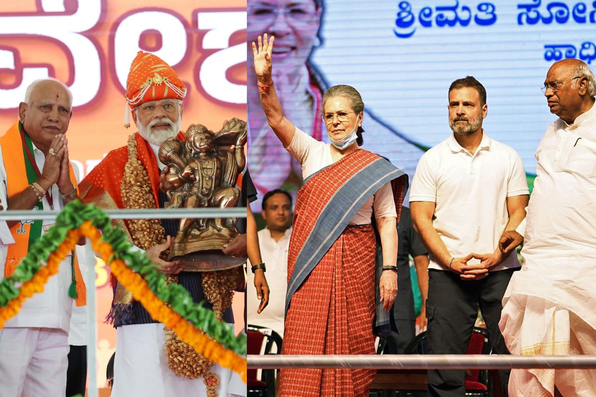 Karnataka Assembly polls: Voting begins; high stakes for BJP, Congress
