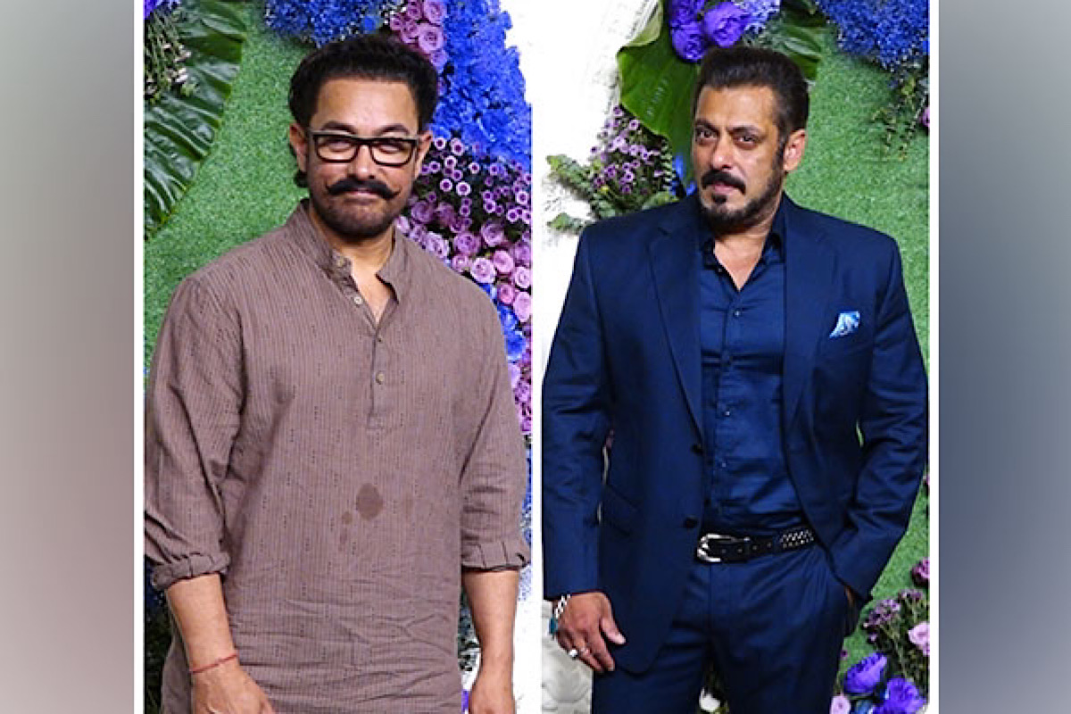 Salman Khan, Aamir Khan attend wedding reception of Karan Deol, Drisha Acharya
