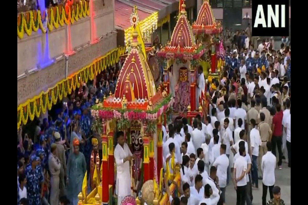 Gujarat: Rath Yatra to begin from Jagannath temple in Ahmedabad today