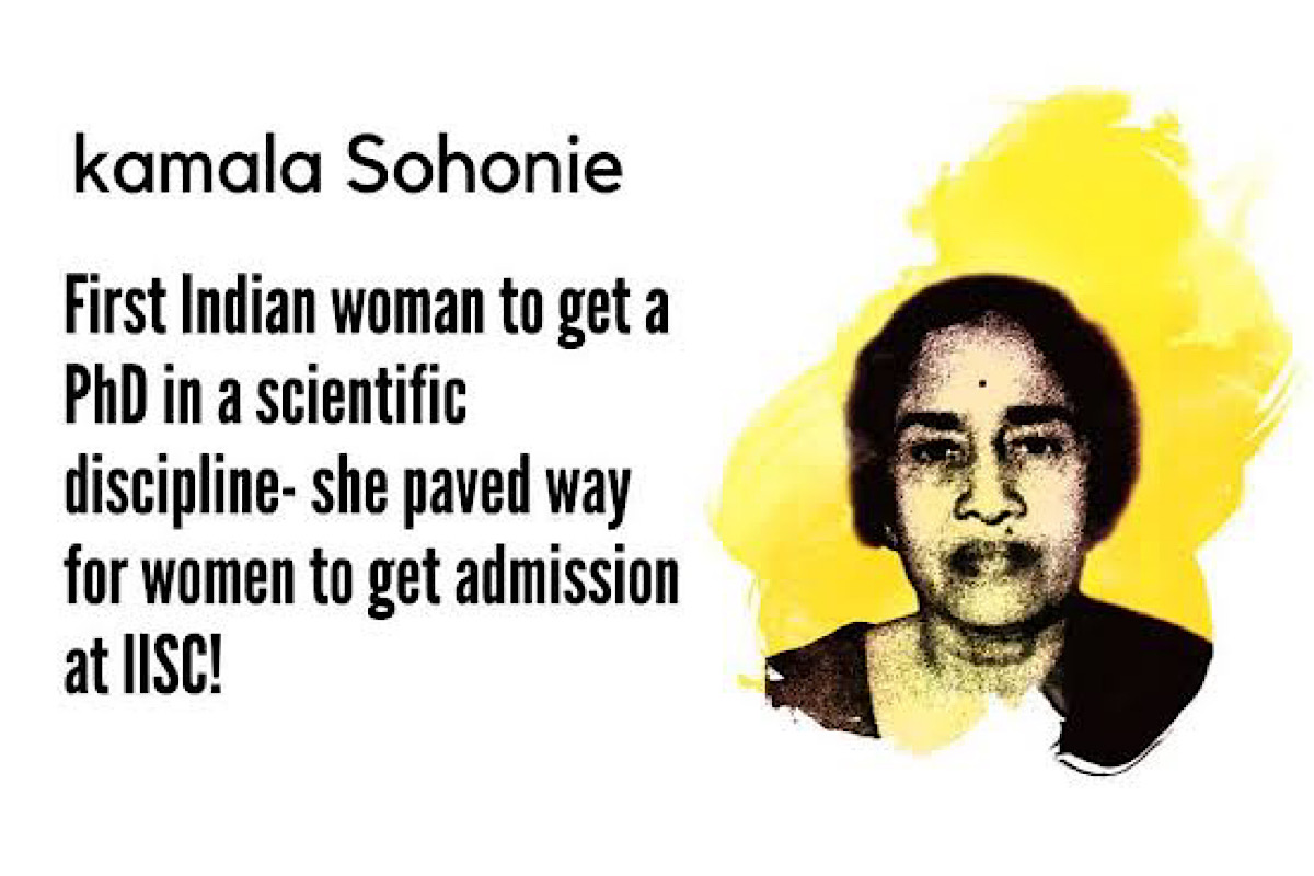 Who is Dr. Kamala Sohonie the Indian bio-chemist Google has doodled?