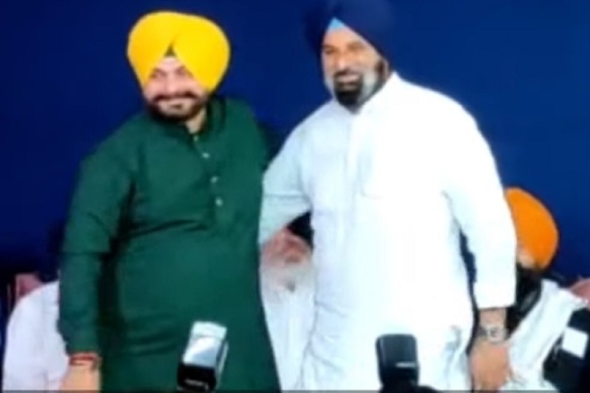 Sidhu faces flak from within Punjab Congress over hug with Majithia