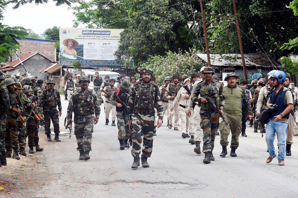 Manipur: Armed rioters open fire towards Haraothel village, casualties reported