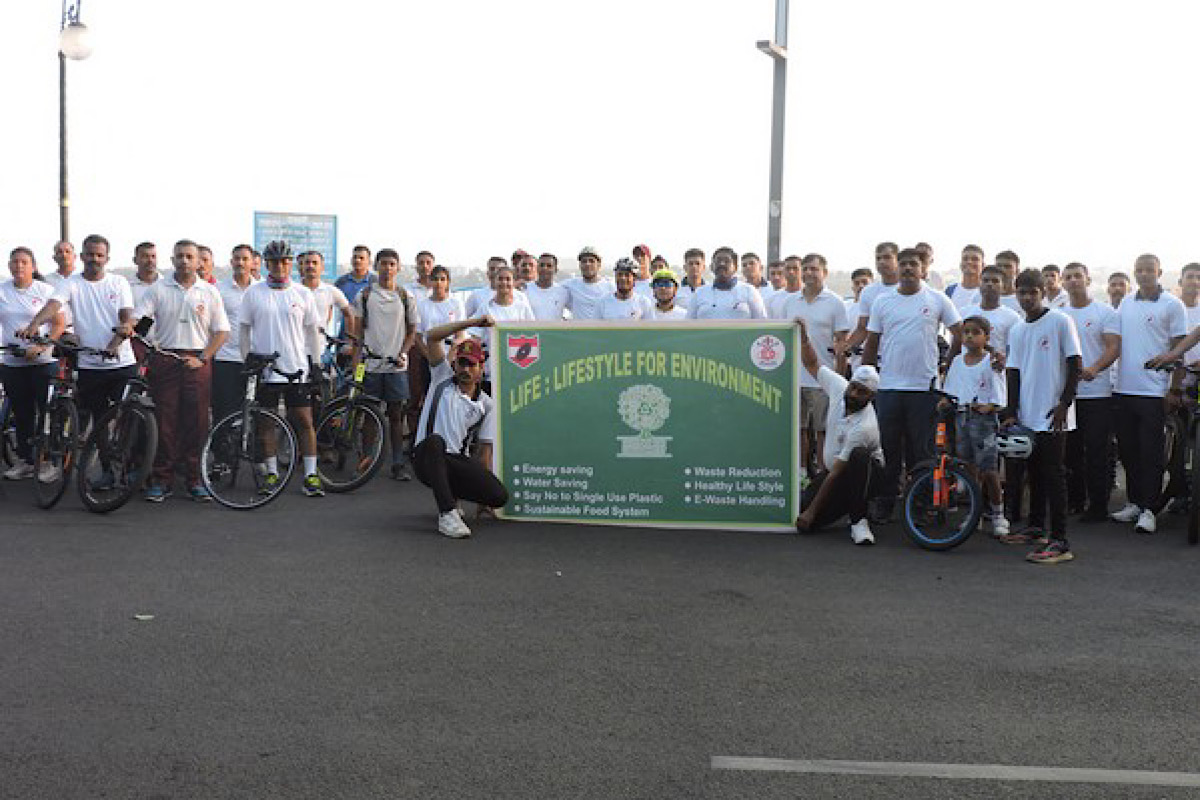 MP: Sudarshan Chakra Corps organises cycle rally to raise awareness ahead of World Environment Day