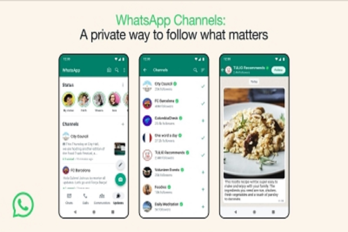 WhatsApp launches new feature ‘Channels’ for broadcast messages