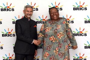 BRICS Foreign Ministers’ Meet: Jaishankar, South African counterpart Naledi Pandor hold talks in Cape Town