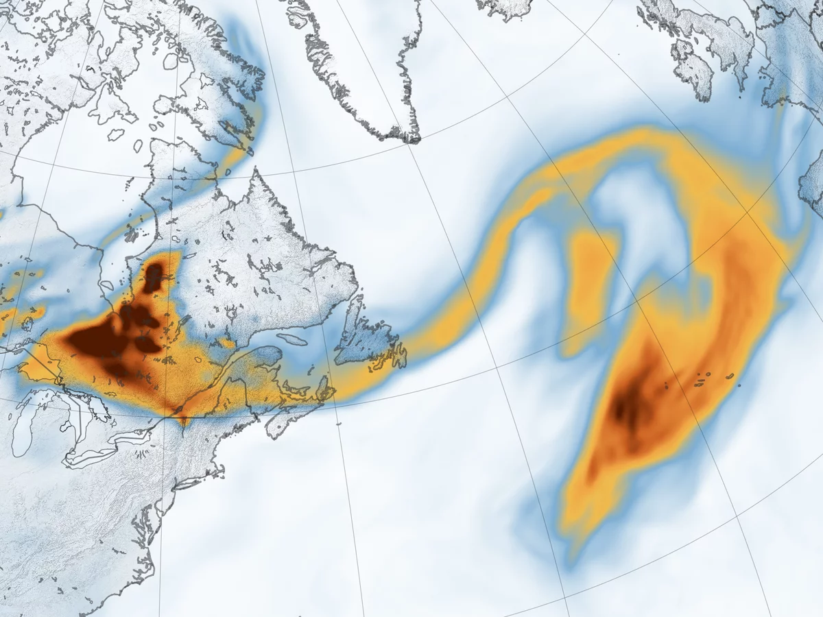 Canadian Wildfire causes worst air quality in Michigan, Chicago, Ohio, Iowa