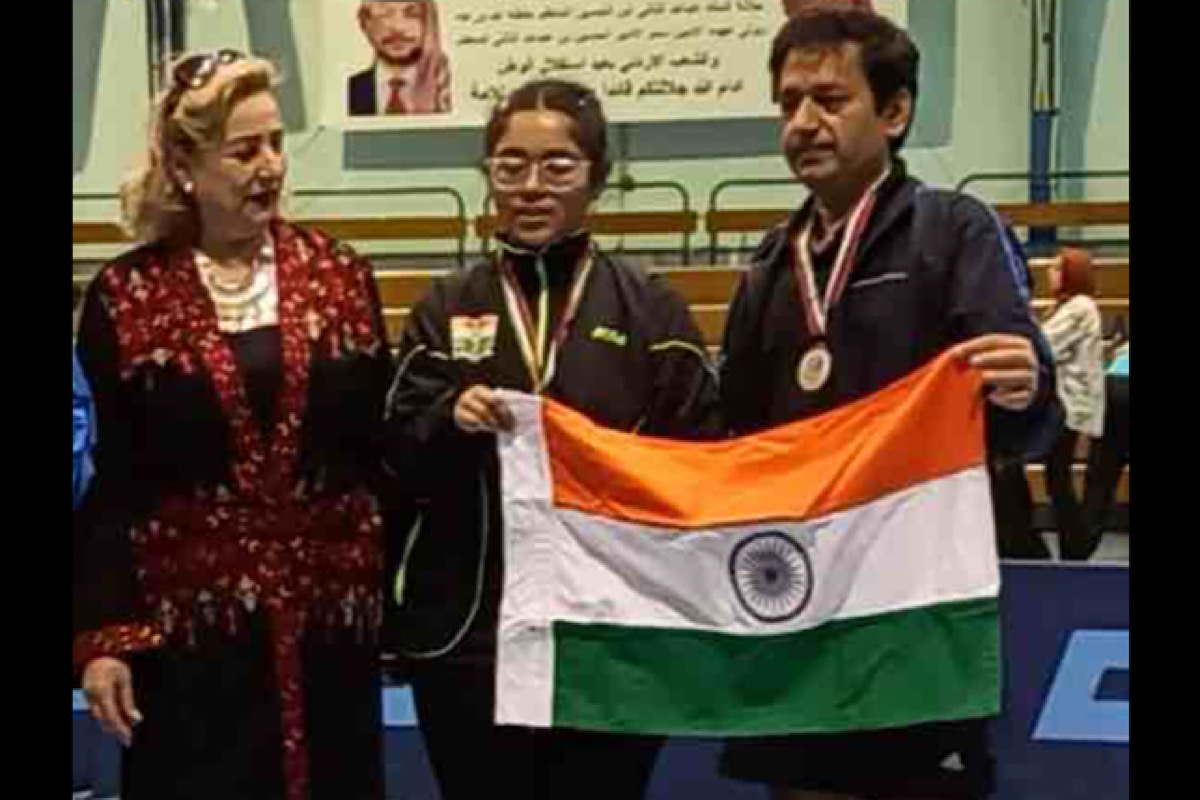Jagannath Mukherjee of POWERGRID wins bronze at Para TT International Championship