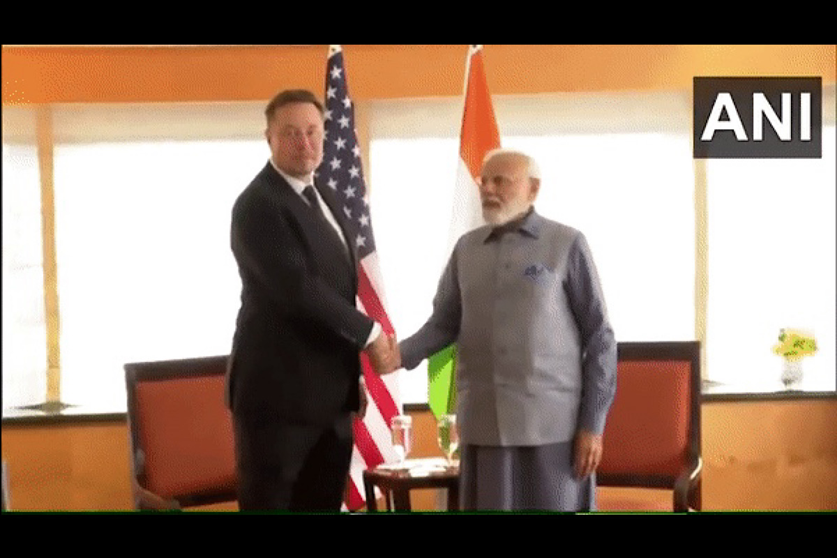 PM Modi meets Elon Musk among prominent US personalities in New York