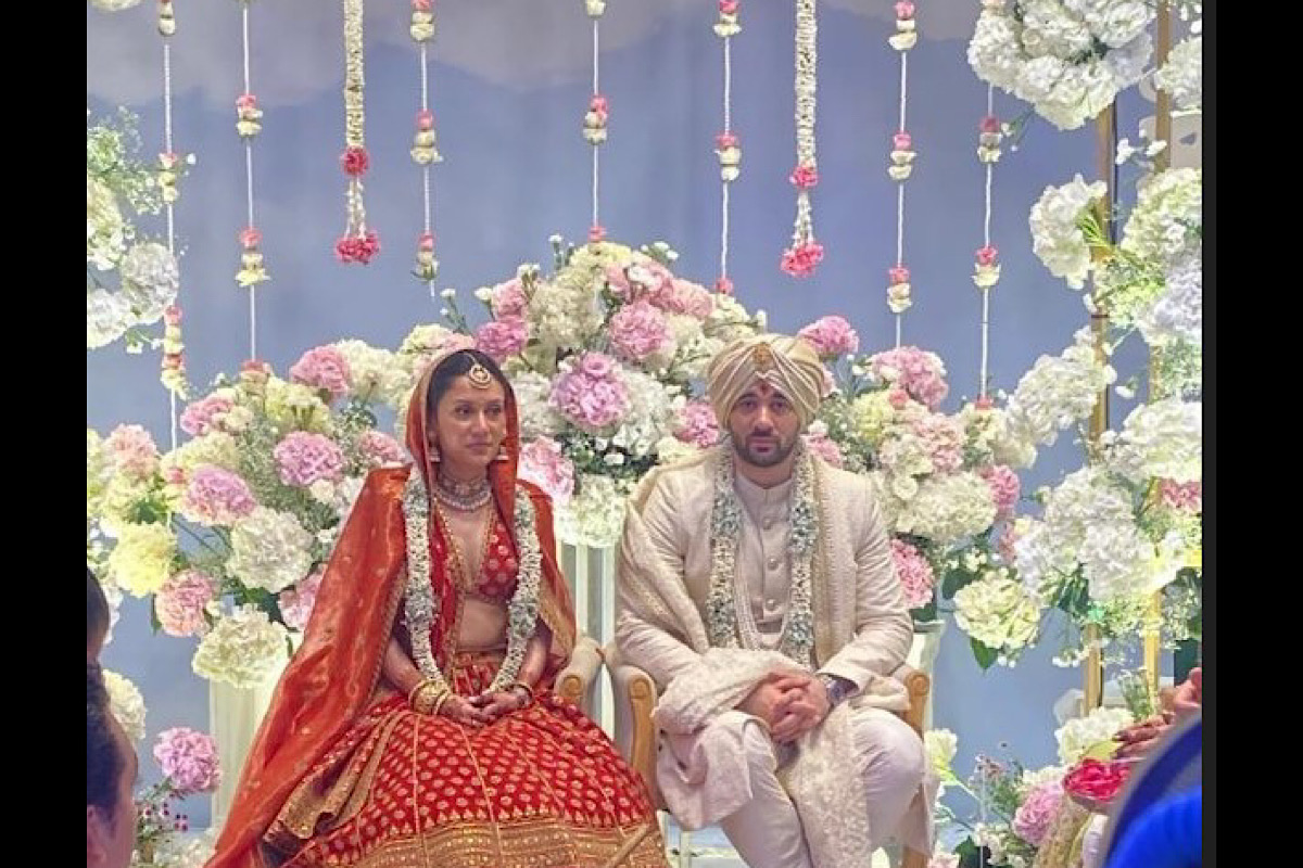 Sunny Deol’s son Karan Deol gets married to Drisha Acharya, see pictures