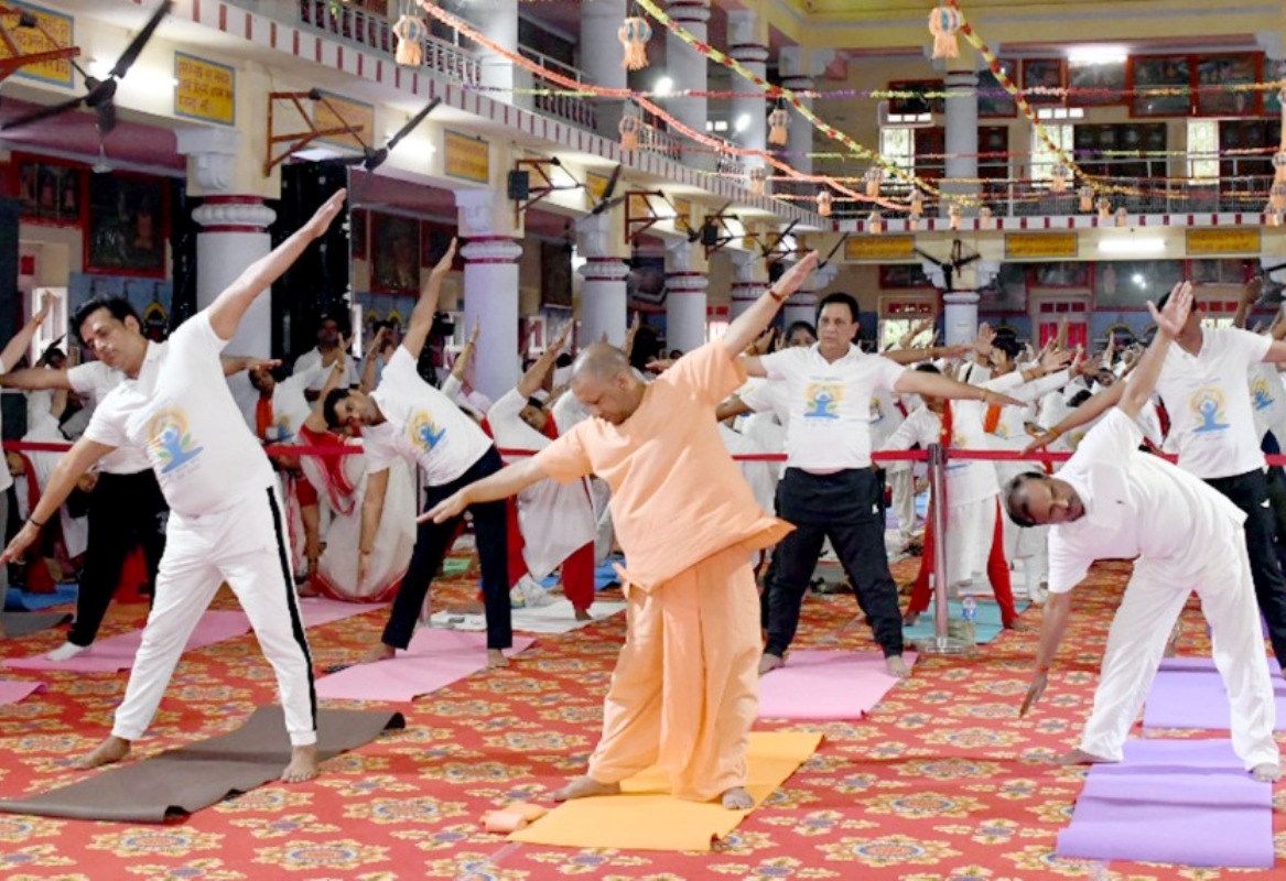 Yoga an effective medium to achieve global peace: Yogi