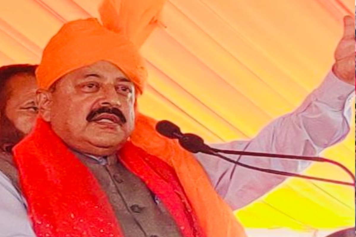 Jitendra Singh says Cong seeking help from anti-national forces in LS polls