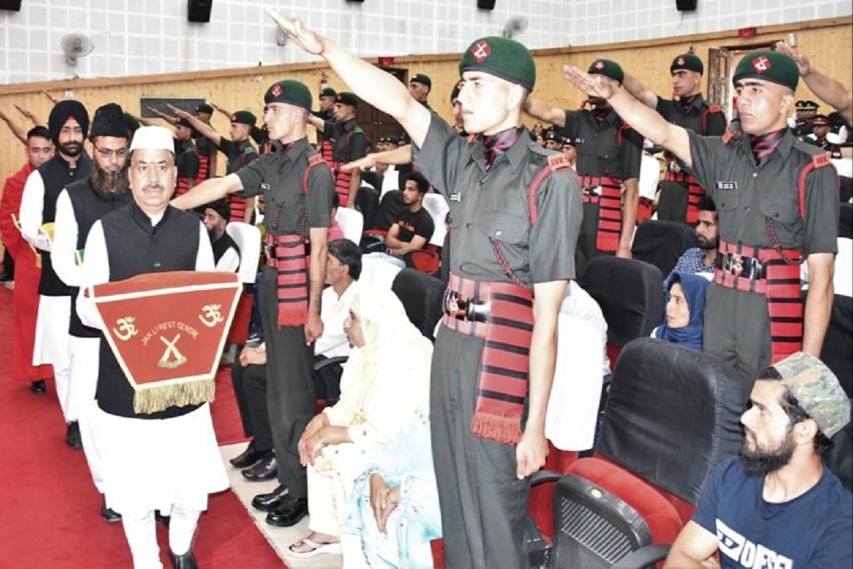 First batch of Agniveers from J&K Light Infantry attested