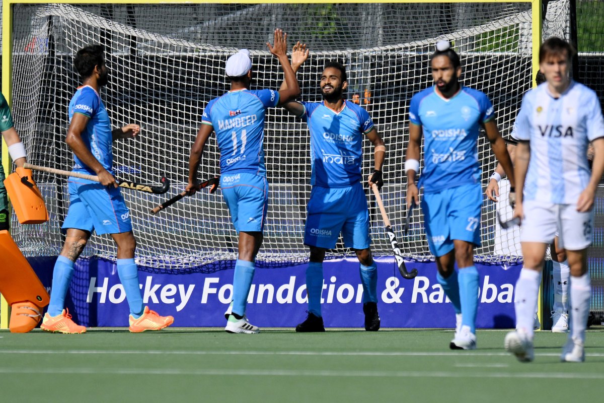 FIH pro League: India end league campaign with a 2-1 win against Argentina