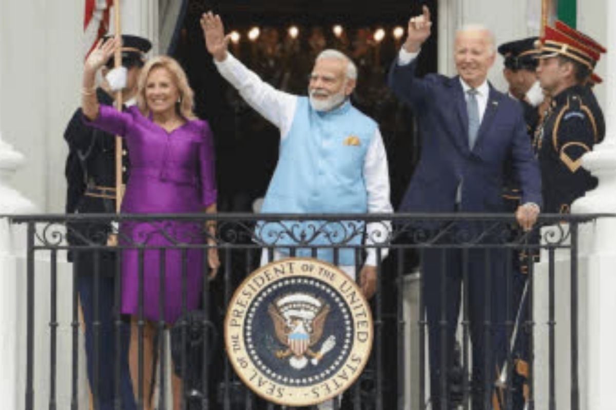 Biden welcomes PM Modi & connects to India through Kamala Harris