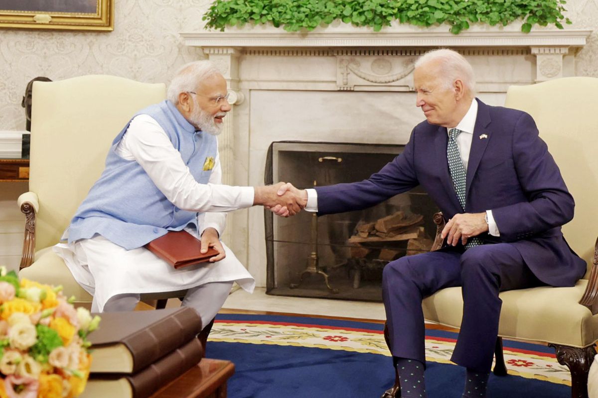 “Today, India and US are walking shoulder to shoulder in every area”: PM Modi to President Joe Biden at Oval Office